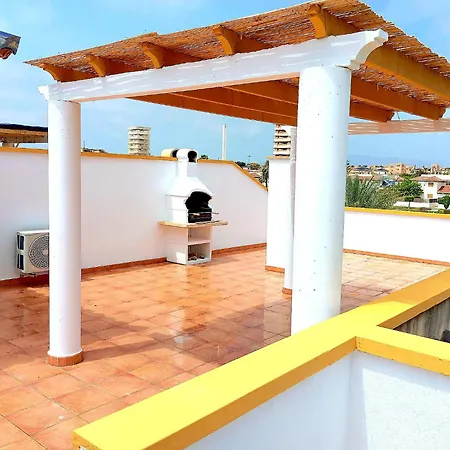 Atico Con Solarium Veramar 4 Dos En 1ª Linea De Playa